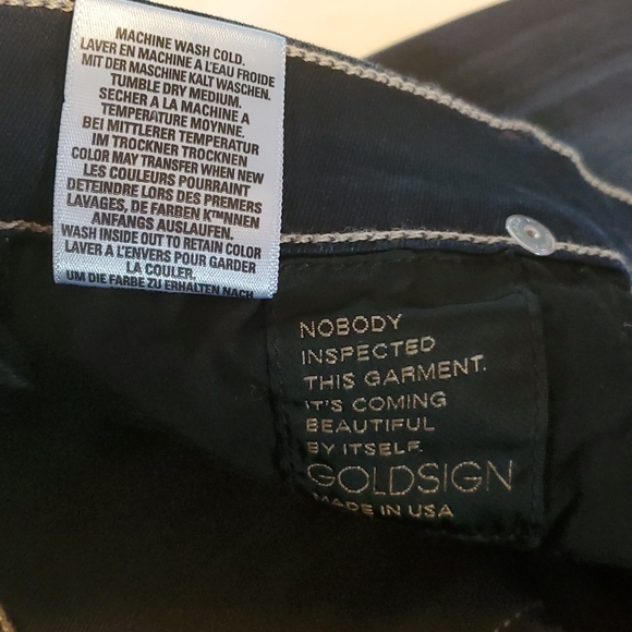 COPY - GOLDSIGN  WOMENS JEANS SIZE 26 - Picture 3 of 9